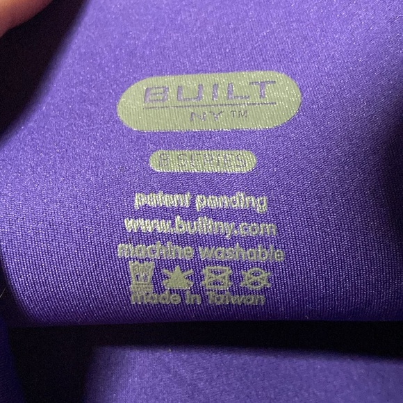 BUILT NY B Series Wine Cube Insulation Sleeve with handles. Purple & Gray. EUC - Picture 4 of 8